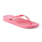 So&reg; Women's Glitter Flip-flops, Size: Large, Pink