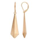 Simply Vera Vera Wang Inverted Pyramid Kite Nickel Free Earrings, Women's, Gold