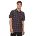 Men's Vans Western Sky Button-down Shirt, Size: Small, Black