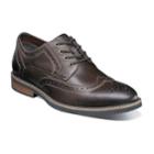Nunn Bush Oakdale Men's Wingtip Dress Shoes, Size: Medium (12), Med Brown