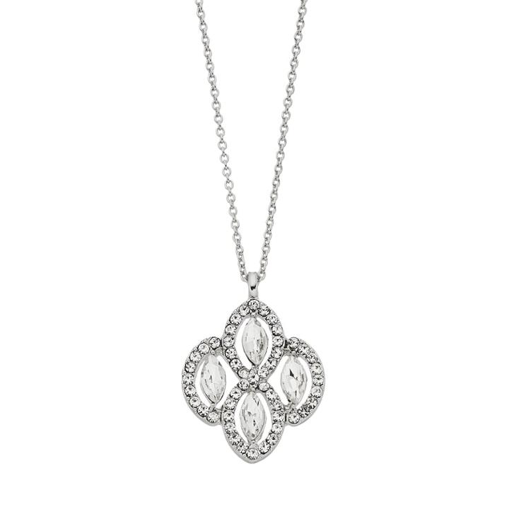 Lc Lauren Conrad Simulated Crystal Pendant Necklace, Women's, Silver