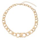 Napier Gold Tone Loop Collar Necklace, Women's