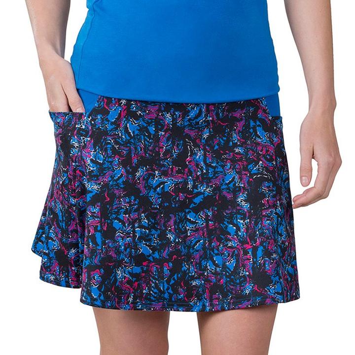 Women's Soybu Flirt Skater Skirt, Size: Xxl, Blue Other