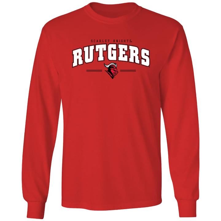 Men's Rutgers Scarlet Knights Slab Tee, Size: Small, Red