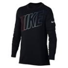 Boys 8-20 Nike Base Layer Training Top, Size: Small, Grey (charcoal)