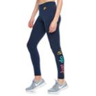 Women's Nike Sportswear Midrise Just Do It Graphic Leggings, Size: Medium, Light Blue