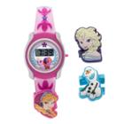 Disney Frozen Anna, Elsa And Olaf Kids' Digital Watch Set, Girl's, Multicolor