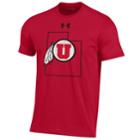Boys 8-20 Under Armour Utah Utes Youth Live Tee, Size: M 10-12, Red