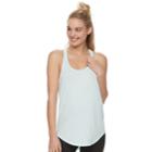 Juniors' So&reg; High-low Racerback Tank, Teens, Size: Large, Light Blue