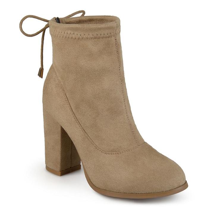 Journee Collection Hester Women's Ankle Boots, Girl's, Size: 10, Brown