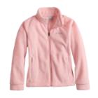 Girls 4-18 Columbia Three Lakes Lightweight Fleece Jacket, Size: S(8), Light Pink