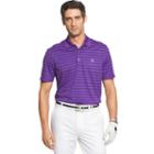 Men's Izod Legacy Classic-fit Striped Performance Golf Polo, Size: Small, Brt Purple