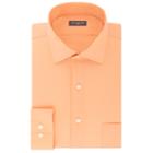 Men's Van Heusen Flex Collar Regular Fit Stretch Dress Shirt, Size: 17.5-32/33, Brt Orange