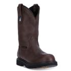Mcrae Industrial Men's Waterproof Steel-toe Western Work Boots, Size: Medium (10), Dark Brown