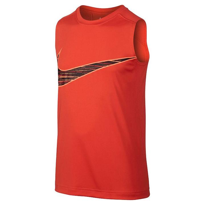 Boys 8-20 Nike Legacy Training Sleeveless Tee, Boy's, Size: Large, Orange Oth