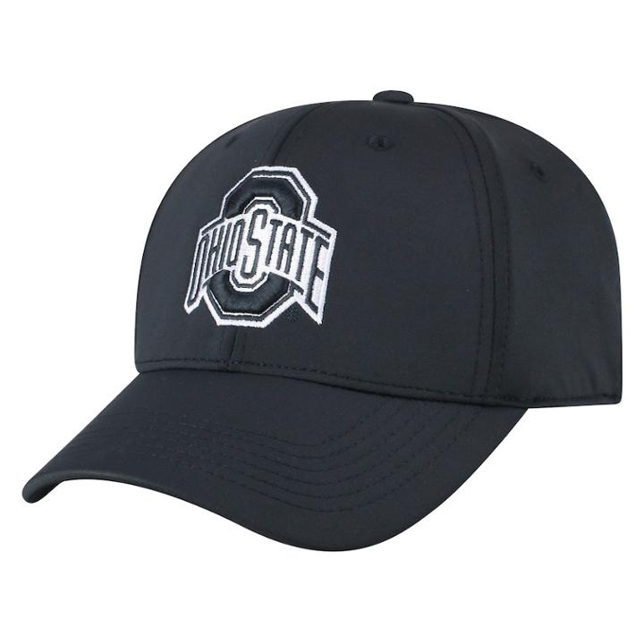 Adult Top Of The World Ohio State Buckeyes Tension Cap, Men's, Black