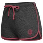 Juniors' Campus Heritage Indiana Hoosiers Get A Strike Gym Shorts, Women's, Size: Medium, Med Red