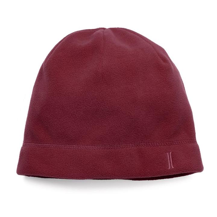 Women's Igloos Microfleece Beanie, Dark Red