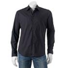 Men's Apt. 9 Slim-fit Button-up Shirt, Size: Xlg Slim, Black