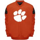 Men's Franchise Club Clemson Tigers Focus Windshell Pullover, Size: Large, Orange