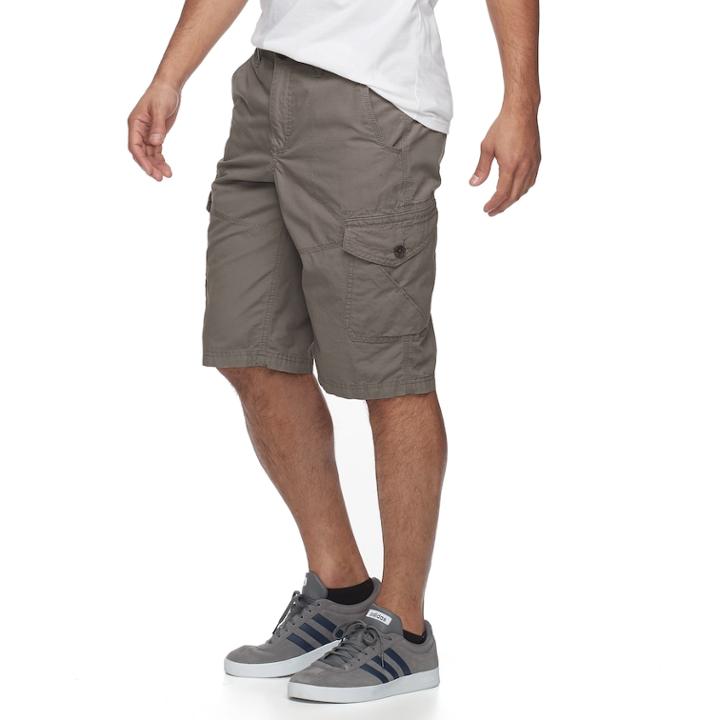 Men's Urban Pipeline&reg; Ripstop Cargo Shorts, Size: 36, Grey