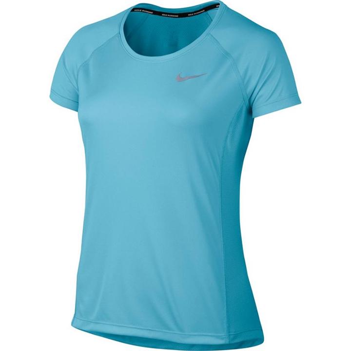 Women's Nike Dry Miler Mesh Running Top, Size: Xs, Brt Blue
