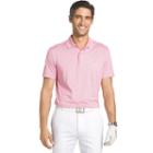 Men's Izod Classic-fit Striped Performance Golf Polo, Size: Xl, Dark Pink