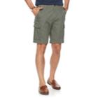Men's Apt. 9&reg; Regular-fit Stretch Cargo Shorts, Size: 30, Med Green