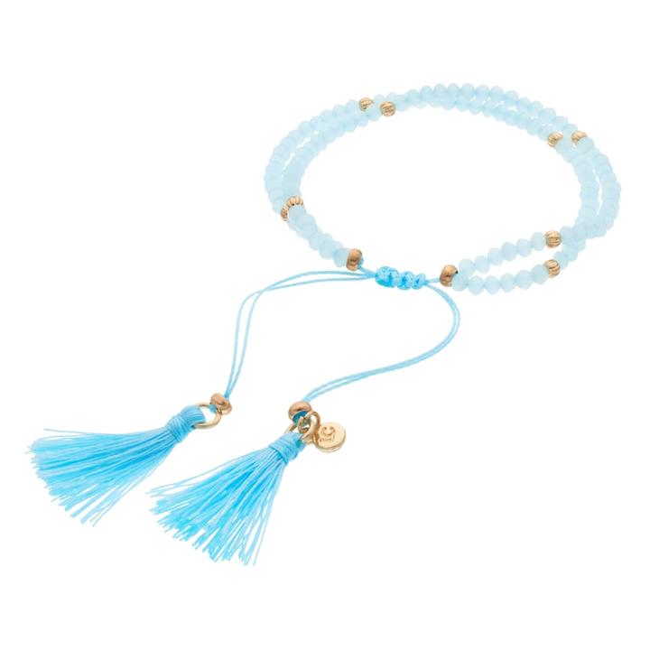 Lc Lauren Conrad Birth Month Tasseled Slipknot Bracelet, Women's, Blue