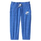 Girls 7-16 Nike Vintage Nep Capris, Size: Xl, Blue Other