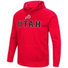 Men's Campus Heritage Utah Utes Sleet Pullover Hoodie, Size: Medium, Med Red