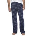 Men's Croft & Barrow&reg; True Comfort Patterned Lounge Pants, Size: Medium, Blue