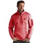 Men's Antigua Boston Red Sox Fortune Pullover, Size: Medium, Dark Red