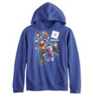 Boys 8-20 Roblox Soccer Fleece Pull-over Hoodie, Size: Large, Blue (navy)