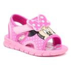 Disney Minnie Mouse Toddler Girls' Polka-dot Sandals, Girl's, Size: 9 T, Med Pink