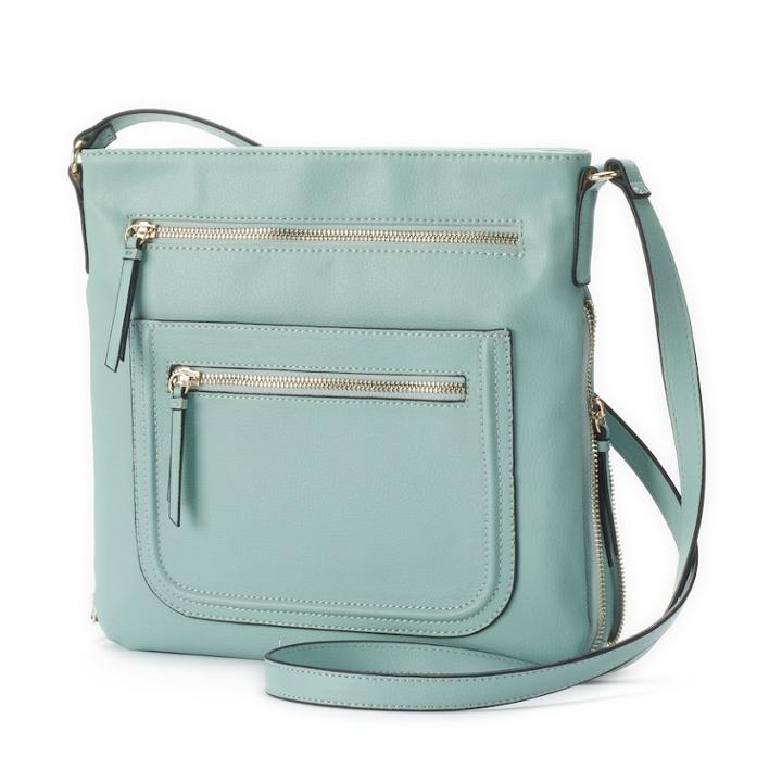 Apt. 9&reg; Fay Crossbody Bag, Women's, Med Green