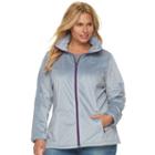 Plus Size Columbia Blustery Summit Fleece Jacket, Women's, Size: 1xl, Med Grey