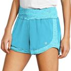 Women's Champion Sport Short 6 Workout Shorts, Size: Large, Turquoise/blue (turq/aqua)