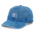 Women's So&reg; Vibes Denim Baseball Cap, Dark Blue