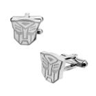 Transformers Autobot Stainless Steel Cuff Links, Men's, Grey
