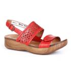 Rocky 4eursole Sprightly Women's Platform Sandals, Size: 40 Wide, Red Other