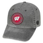 Adult Wisconsin Badgers Fun Park Vintage Adjustable Cap, Men's, Med Grey