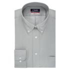 Big & Tall Chaps Essentials Regular-fit Herringbone Wrinkle-free Dress Shirt, Men's, Size: 22 35/6t, Silver