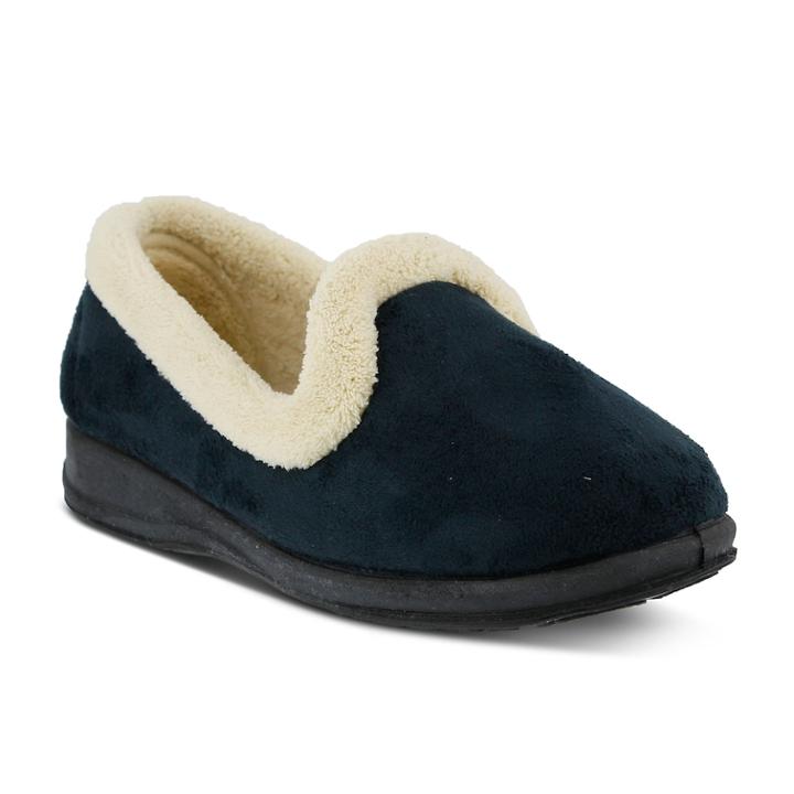 Spring Step Isla Women's Slippers, Size: 39, Blue (navy)