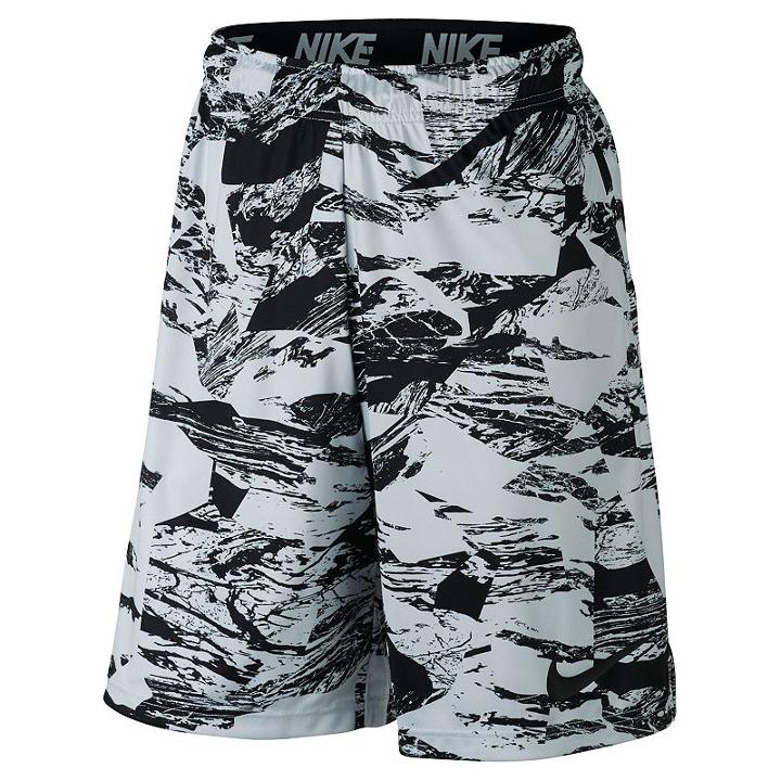 Men's Nike Dri-fit Marble Shorts, Size: Large, Silver