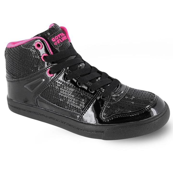 Gotta Flurt Swerve Women's High-top Dance Shoes, Girl's, Size: 8.5, Black