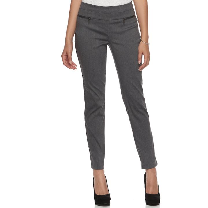 Juniors' Candie's&reg; Pull-on Skinny Pants, Teens, Size: Xl, Grey