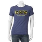 Men's The Big Bang Theory My Favorite Elements Tee, Size: Large, Blue (navy)