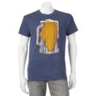 Men's Illinois Beer Mug Tee, Size: Small, Blue (navy)