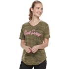 Juniors' Not Sorry Camouflage Tee, Teens, Size: Xl, Red Overfl
